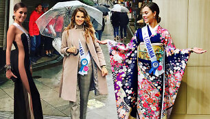 Patricija Belousova grožio konkurse &bdquo;Miss International 2017&ldquo; Japonijoje