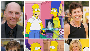 &Scaron;tai kaip atrodo žmonės, įgarsinantys &bdquo;Simpsonų&ldquo; personažus