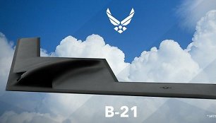 „Northrop Grumman B-21 Raider“ bombonešis