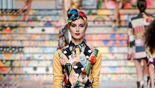 Laura Kerdokaitė „Dolce & Gabbana“ kolekcijos pristatyme