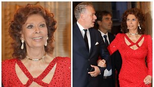 Italų aktorė Sophia Loren
