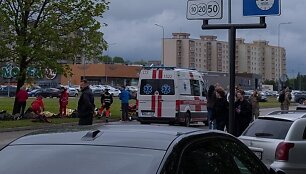 LSMU Kauno ligoninėje testuotas pasirengimas ekstremalioms situacijoms