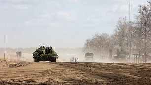 Ministrės pirmininkės apsilankymas NATO Priešakinių pajėgų batalione Pabradėje