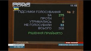 Ukrainoje paskelbsta dalinė mobilizacija