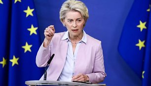 Europos Komisijos pirmininkė Ursula von der Leyen