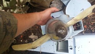 Nepilotuojamas žvalgybinis lėktuvas, kurį numu&scaron;ė Ukrainos kari&scaron;kiai