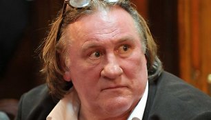 Gerard'as Depardieu Juodkalnijoje