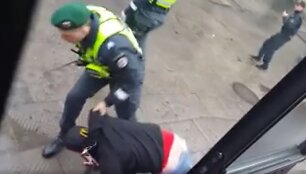 Policininkų konfliktas su &bdquo;Lietuvos ryto&ldquo; sirgaliais