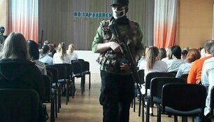 Studentai manė, kad į kolegiją i&scaron; tiesų įsiveržė teroristai