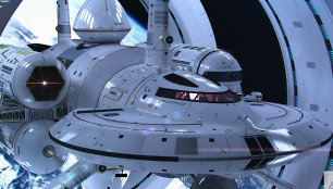 Ateities tarpgalakitnio erdvėlaivio konceptas