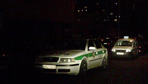 Policija įvykio vietoje