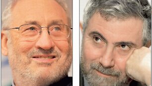 Nobelio premijos laureatai J.Stiglitzas ir P.Krugmanas vis a&scaron;triau kritikuoja Obamos politiką.