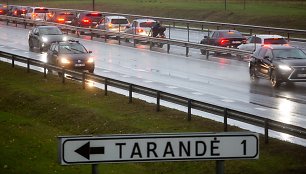 Tarandės bendruomenės protesto akcija