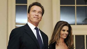 Arnoldas Schwarzeneggeris ir Maria Shriver