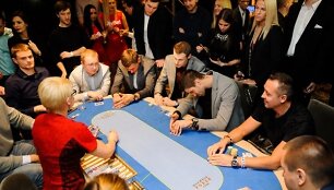 Žalgiriečiai prie pokerio stalo