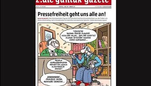 &bdquo;Tageszeitung&ldquo; vir&scaron;elis