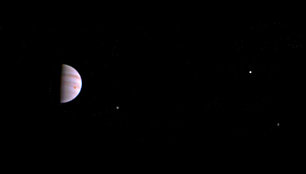 „Juno“ padaryta Jupiterio nuotrauka