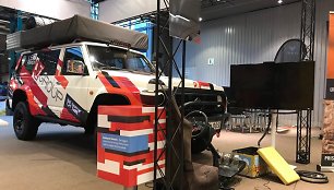 „RZGroup.lt Tour Africa“ komandos automobilis parodoje „Comic Con Baltics“