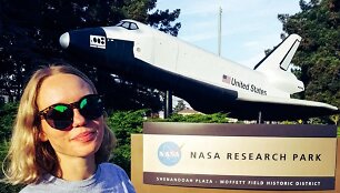 Gintarė Plečkaitytė NASA tyrimų centre