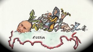V.Putinas rusų pasakose