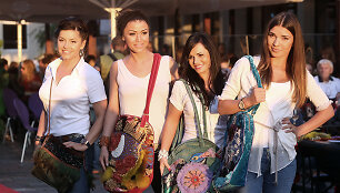 Kristina Kaikarinė, Elvyra Monginienė, Sandra Kniazevičiūtė ir Urtė &Scaron;ilagalytė