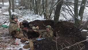 Ukrainos kariai fronte