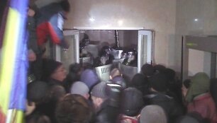 Protestuotojai Moldovoje