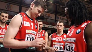 &bdquo;Lietuvos ryto&ldquo; krep&scaron;ininkai daužė margučius