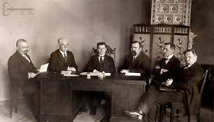 Ministrų kabinetas. Vilnius, 1918 m. 