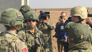 Turkijos ir Rusijos kariai Sirijoje