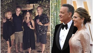 Tomas Hanksas ir Rita Wilson tapo Graikijos garbės piliečiais