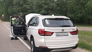 Sulaikytas Italijoje pavogtas „BMW X5“