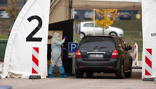 Mobilusis koronaviruso patikros punktas