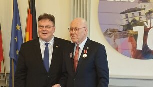 Linas Linkevičius ir Vincas Bartusevičius