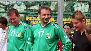 Marijonas Mikutavičius ir Džiugas Siaurusaitis