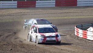 Ralikroso varžybų akimirka