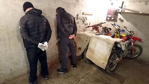 Kaune sulaikyti motociklų vagys