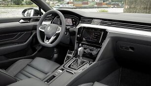 Naujo VW Passat salonas
