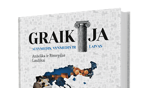 Knygos „Graikija. Alyvmedis, vynmedis ir laivas“ viršelis