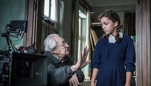 A.Wajda filmavimo aik&scaron;telėje