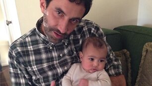 Riccardo Tisci su Kim Kardashian ir Kanye Westo dukra North