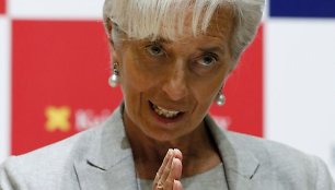 8 vieta – tarptautinio valiutos fondo vadovė Christine Lagarde