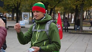&bdquo;1000 km &Scaron;irdies žygio&ldquo; dalyvis Saulius Bagdonas