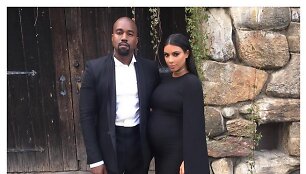 Kim Kardashian ir Kanye Westas