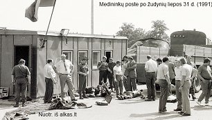 Medininkų postas netrukus po žudynių