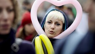 Studentų protestas Romoje