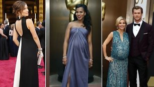 Olivia Wilde, Kerry Washington ir Elsa Pataky su savo vyru Chrisu Hemsworthu