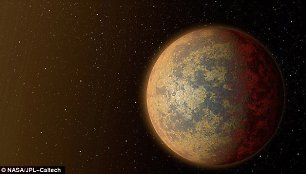 Egzoplaneta HD219134 menininko akimis