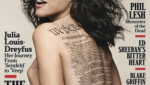 Julia Louis-Dreyfus ant &bdquo;Rolling Stone&ldquo; vir&scaron;elio (2014 m. rugpjūtis)