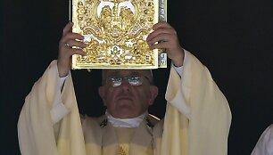 Popiežius Pranci&scaron;kus &Scaron;ri Lankoje